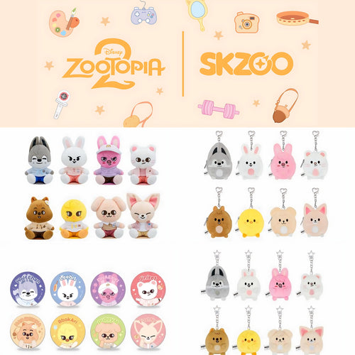 STRAY KIDS SKZOO x ZOOTOPIA Pop Up Store Official MD