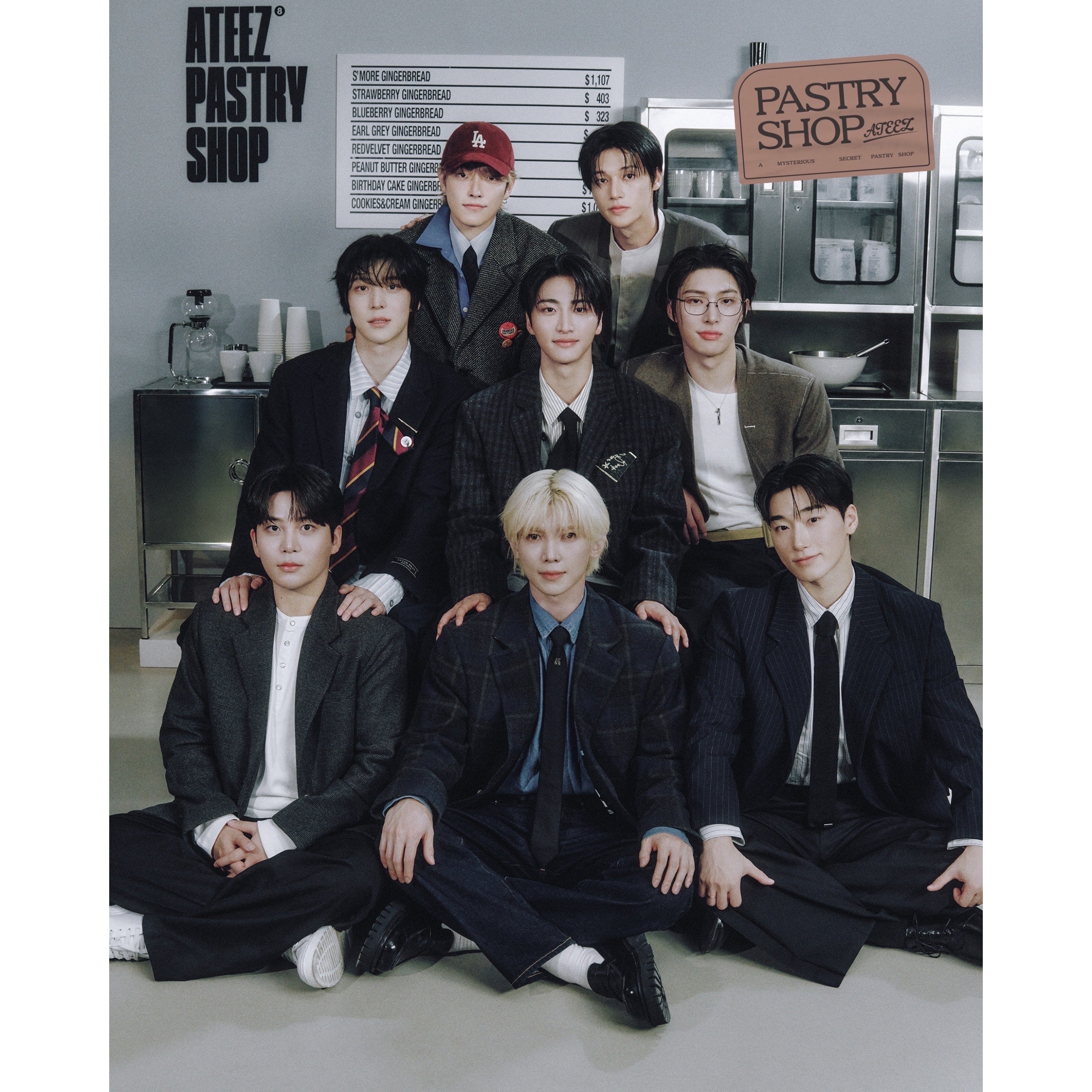 ATEEZ - PASTRY SHOP Official 2026 Season's Greetings + POB – K-STAR