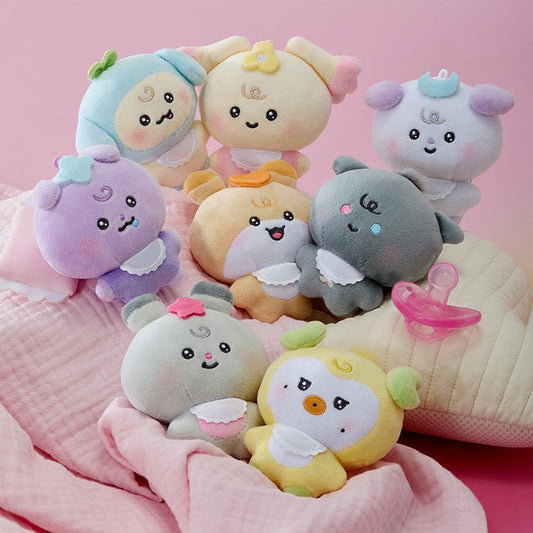 ATEEZ x Line Friends Official MIGHTEEZ Wonder Fairy Baby Plush Doll + Photocard (PREORDER MARCH 2026)