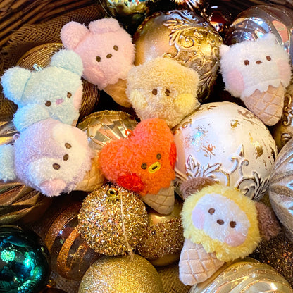 BT21 Official Minini Ice Cream Plush Keyring