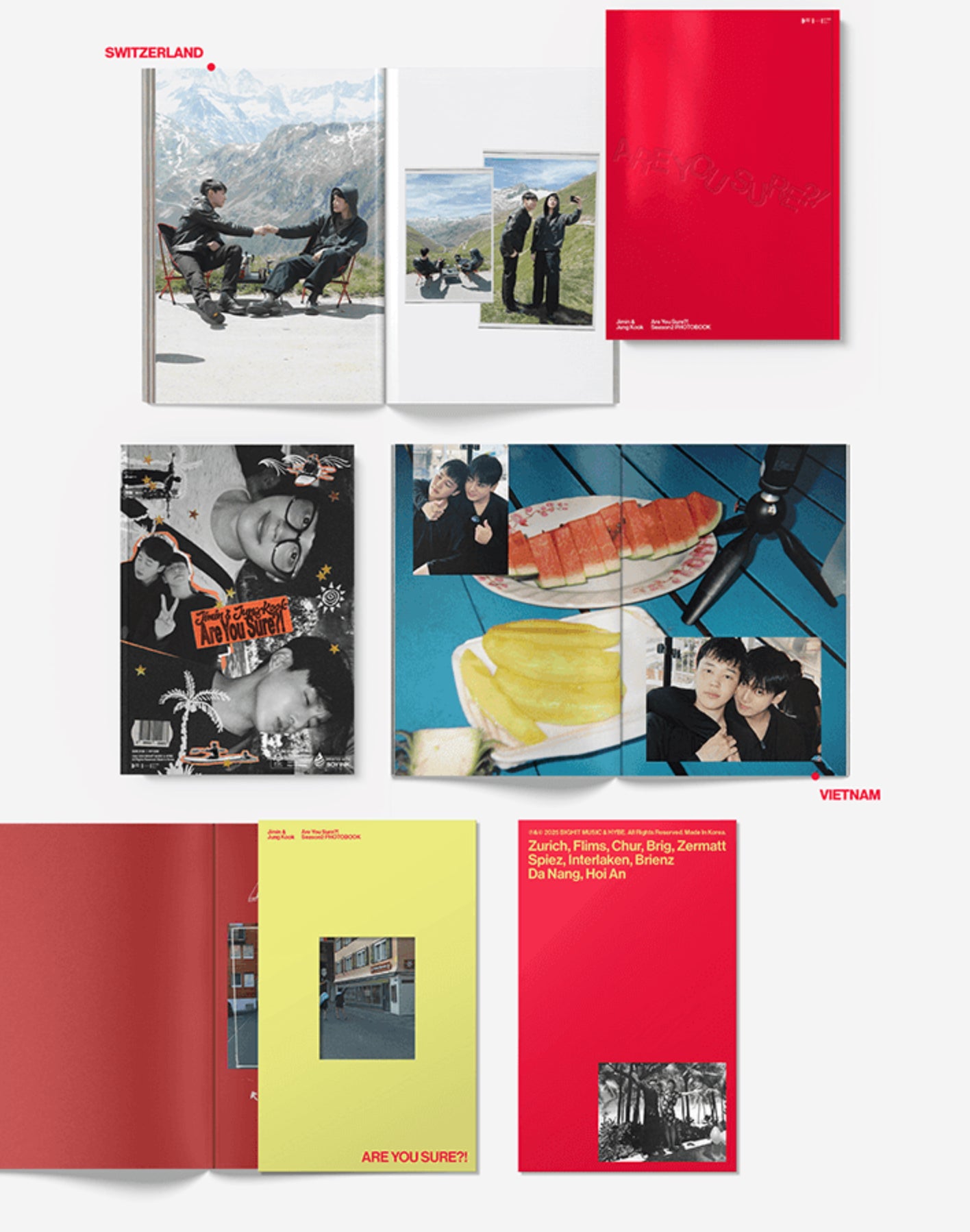 BTS JIMIN & JUNGKOOK - ARE YOU SURE? Season 2 Photobook
