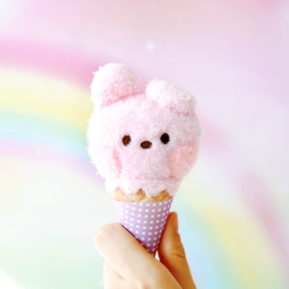 BT21 Official Minini Ice Cream Plush Keyring