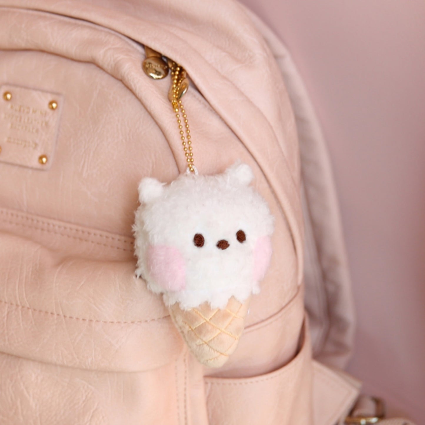 BT21 Official Minini Ice Cream Plush Keyring