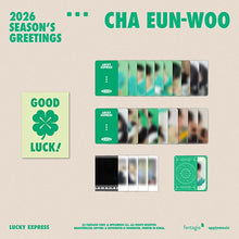 CHA EUN WOO - LUCKY EXPRESS Official 2026 Season’s Greetings TRADING PHOTOCARD