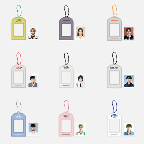 SMTOWN 2024 Season's Greetings Official MD ID Photo Keyring Set