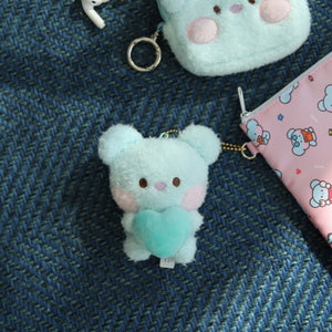 BT21 Official Minini Heart Plush Keyring