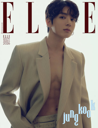 ELLE KOREA - BTS JUNGKOOK January 2026 (Preorder January 2026)
