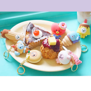 BT21 Baby Official Sweet Things Figure Keyring