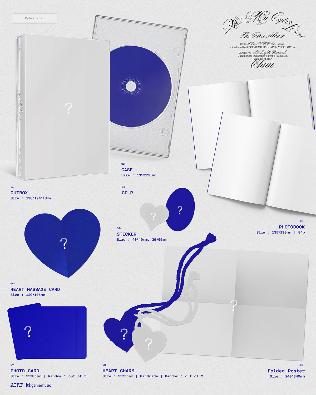CHUU - XO, MY CYBERLOVE The First Album CYBER Ver