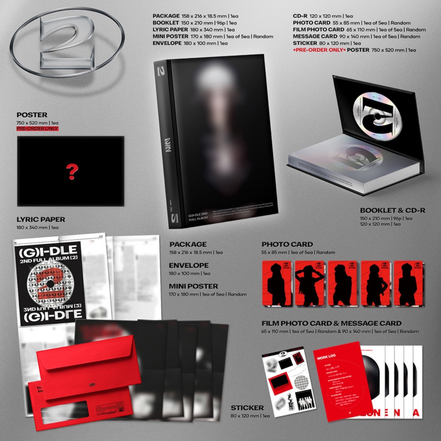 (G)I-DLE - 2 2nd Full Album