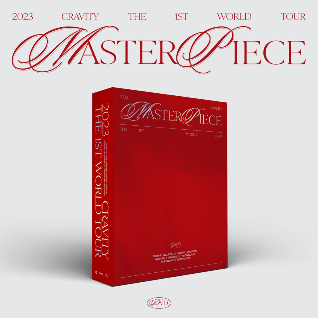 CRAVITY The 1st World Tour MASTERPIECE DVD / Kit Video