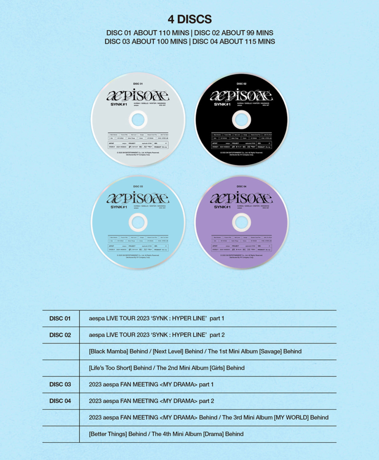aespa - æpisode SYNK #1 BLU-RAY – K-STAR