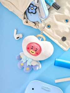 BT21 Baby Official ANGEL Plush Keyring