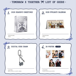 TOMORROW X TOGETHER TXT - HOLIDAY HOUSE HYBE 2026 Season's