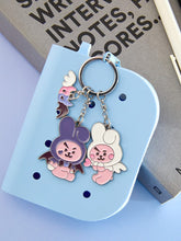 BT21 Baby Official ANGEL & VILLAIN Metal Keyring