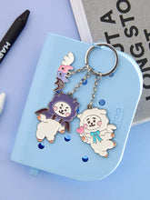 BT21 Baby Official ANGEL & VILLAIN Metal Keyring