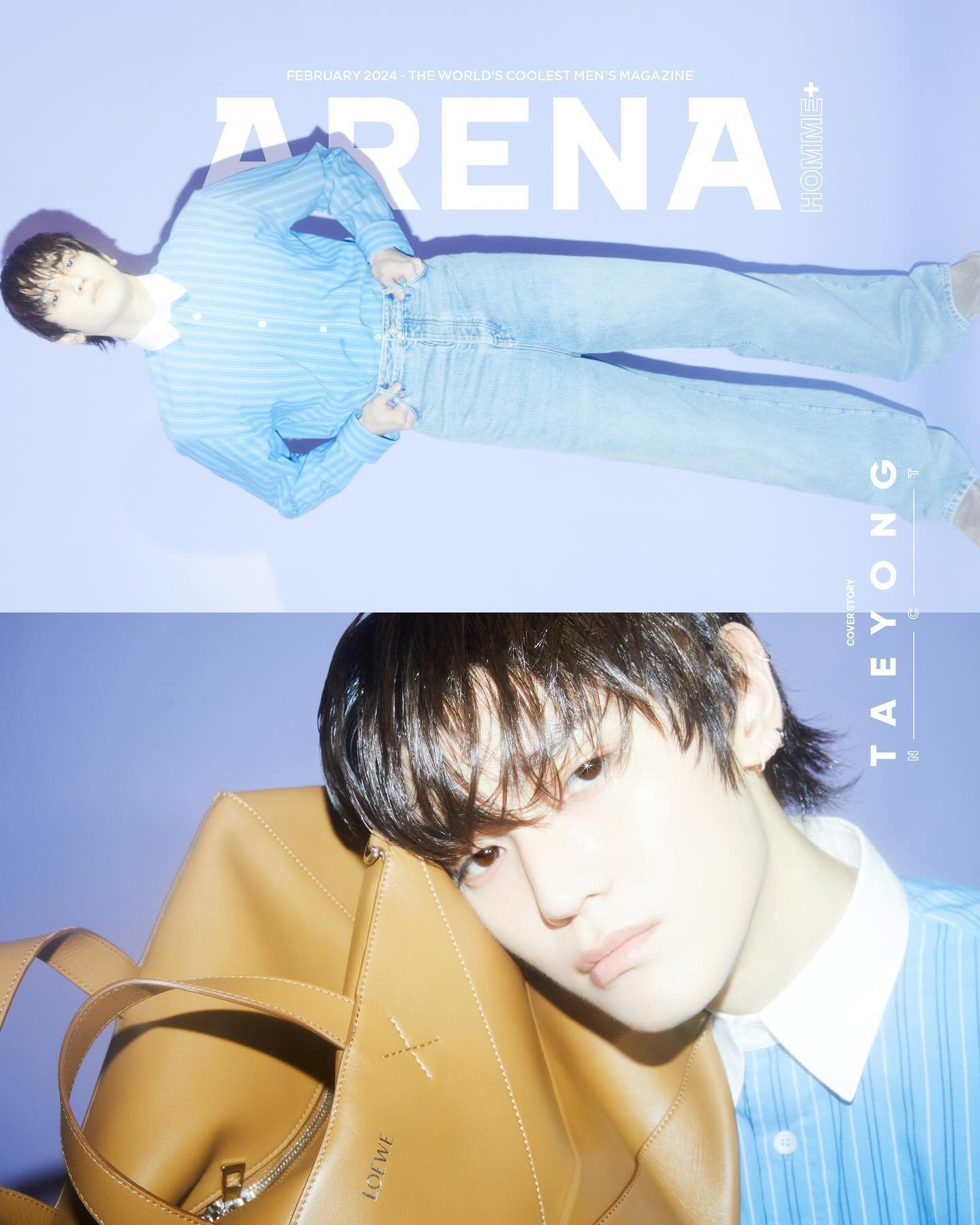 NCT TAEYONG - ARENA HOMME Korea Magazine February 2024 Issue