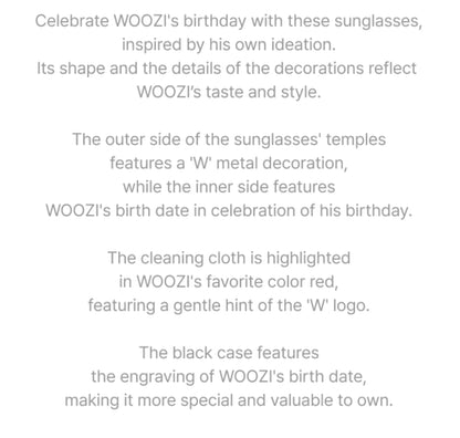 SEVENTEEN HAPPY WOOZI DAY SUNGLASSES (Preorder APRIL, 2026)