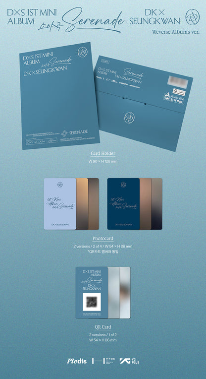 SEVENTEEN DK x SEUNGKWAN - SERENADE 1st Mini Album WEVERSE Album Ver