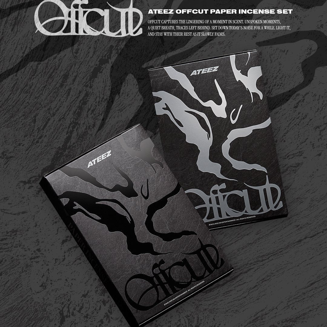ATEEZ Official Offcut Paper Incense Set