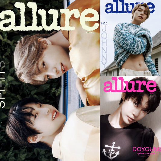 NCT JOHNNY DOYOUNG Allure Korea Magazine February 2024