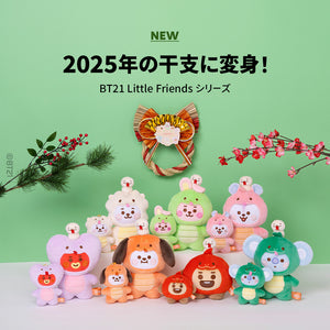 BT21 Little Friends JAPAN Official Year of Snake Tatton M Size