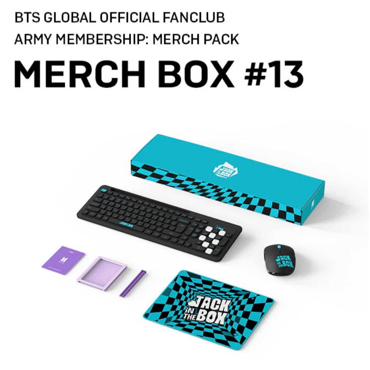 BTS ARMY MEMBERSHIP PACK OFFICIAL MERCH BOX #13