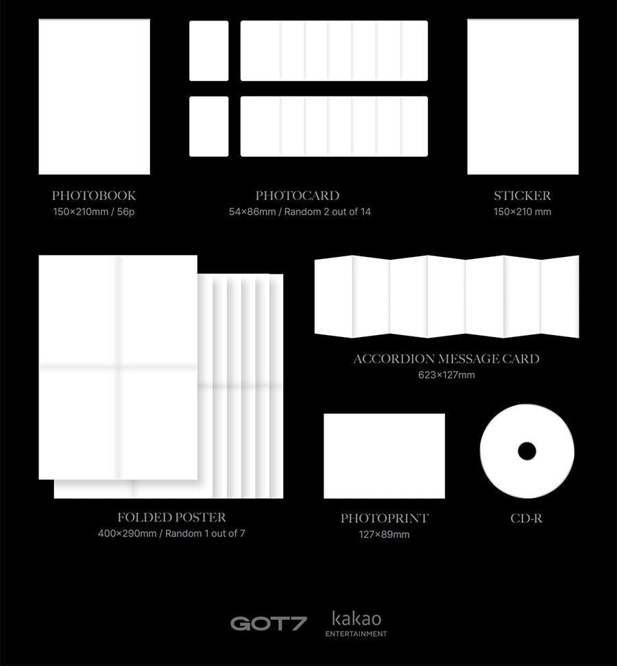 GOT7 - WINTER HEPTAGON 13th Mini Album