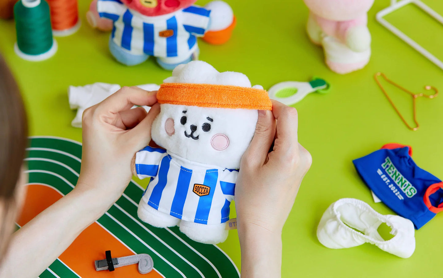BT21 Baby Official Costume Standing Plush Doll