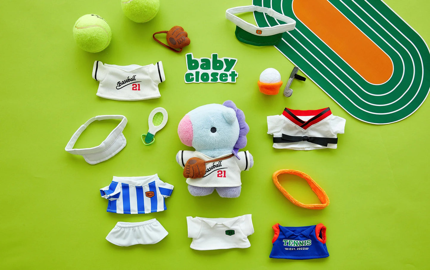 BT21 Baby Official Costume Standing Plush Doll