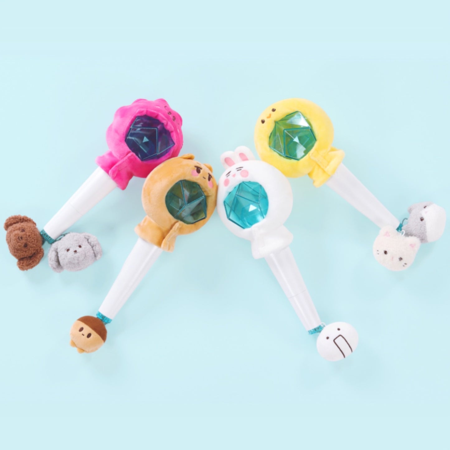 SHINee Official KKUMIGI Fanlight Mini Doll Keyring