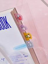 BT21 Minini Official Lucky Gatcha Book Clip Set