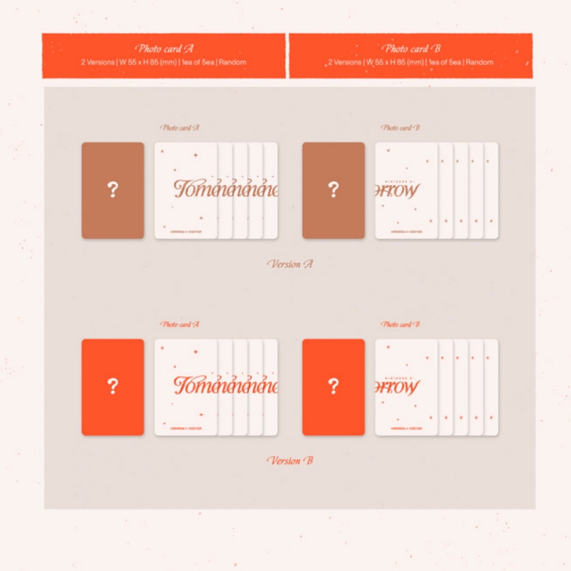 TXT TOMORROW X TOGETHER Minisode 3 : TOMORROW 6th Mini Album Weverse Version