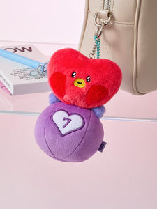 BT21 Minini Official Lucky Gatcha Plush Keyring