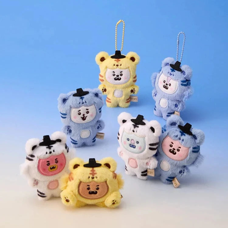 BT21 Official K-Horang Tiger Plush Keyring