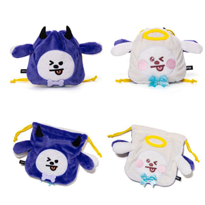 BT21 Baby JAPAN Official Angel & Villain Double Face Pouch