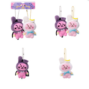 BT21 Baby JAPAN Official Angel & Villain Pair Mascot Keyring