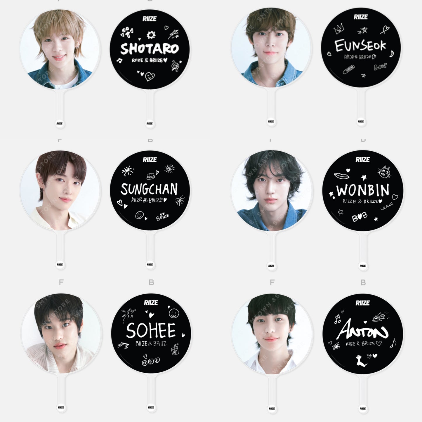 RIIZE Pop Up Store RIIZE UP Official MD