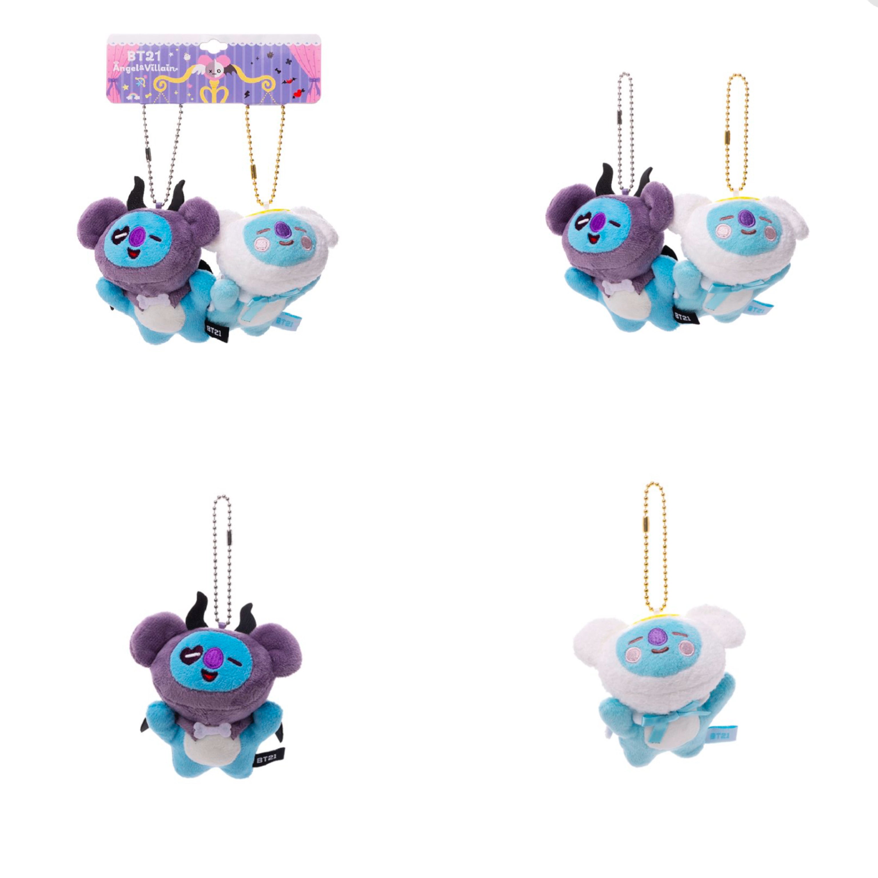 BT21 Baby JAPAN Official Angel & Villain Pair Mascot Keyring – K-STAR