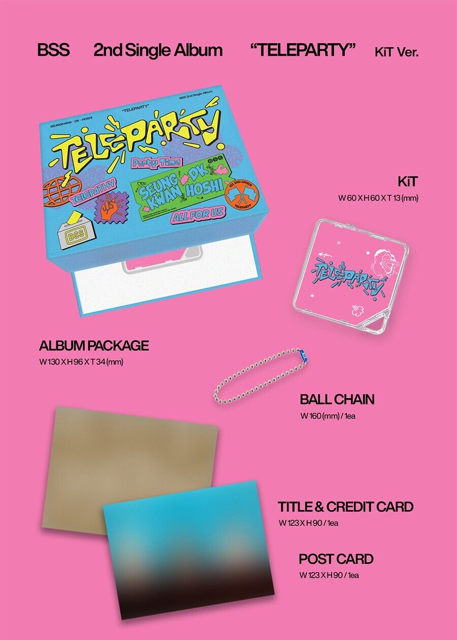 SEVENTEEN BSS - TELEPARTY 2nd Single Album KIT Version