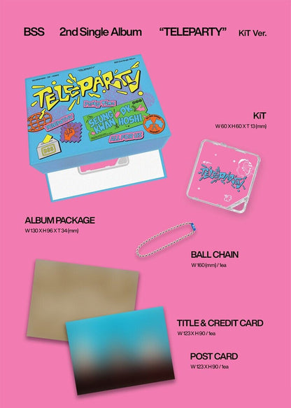 SEVENTEEN BSS - TELEPARTY 2nd Single Album KIT Version