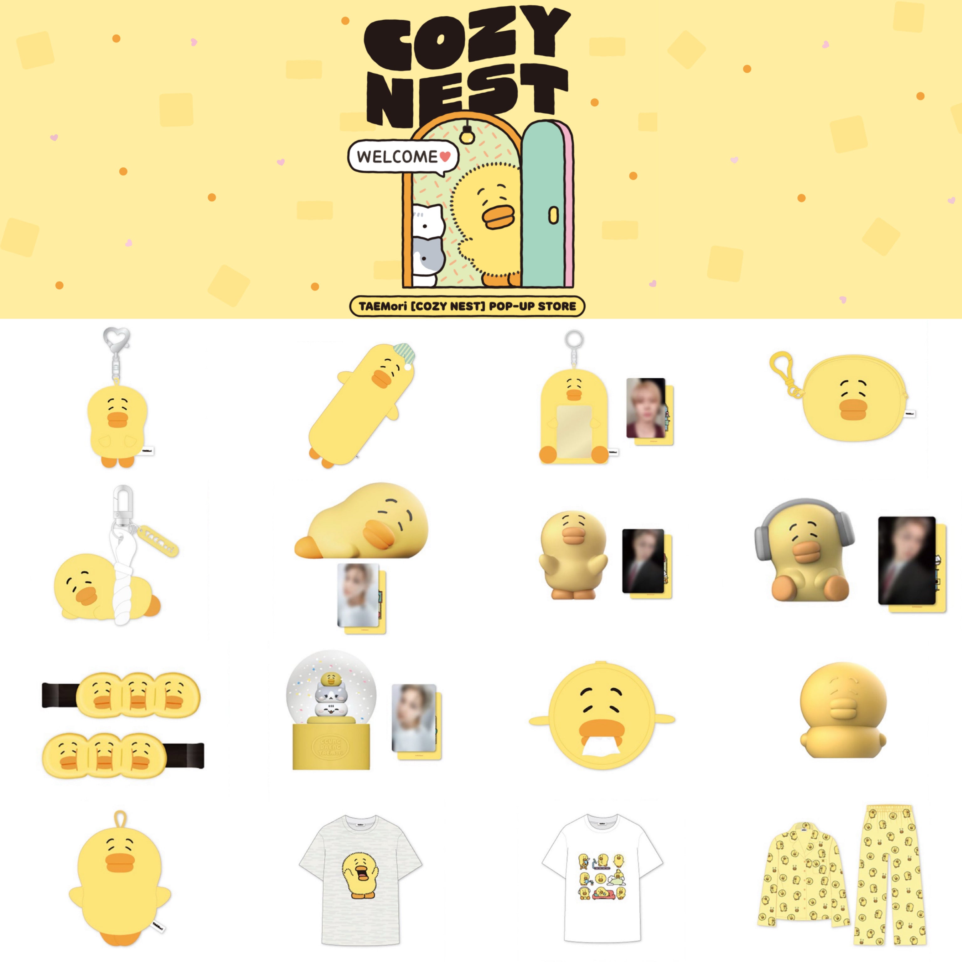 SHINee TAEMIN TAEMori COZY NEST Pop Up Store Official MD – K-STAR