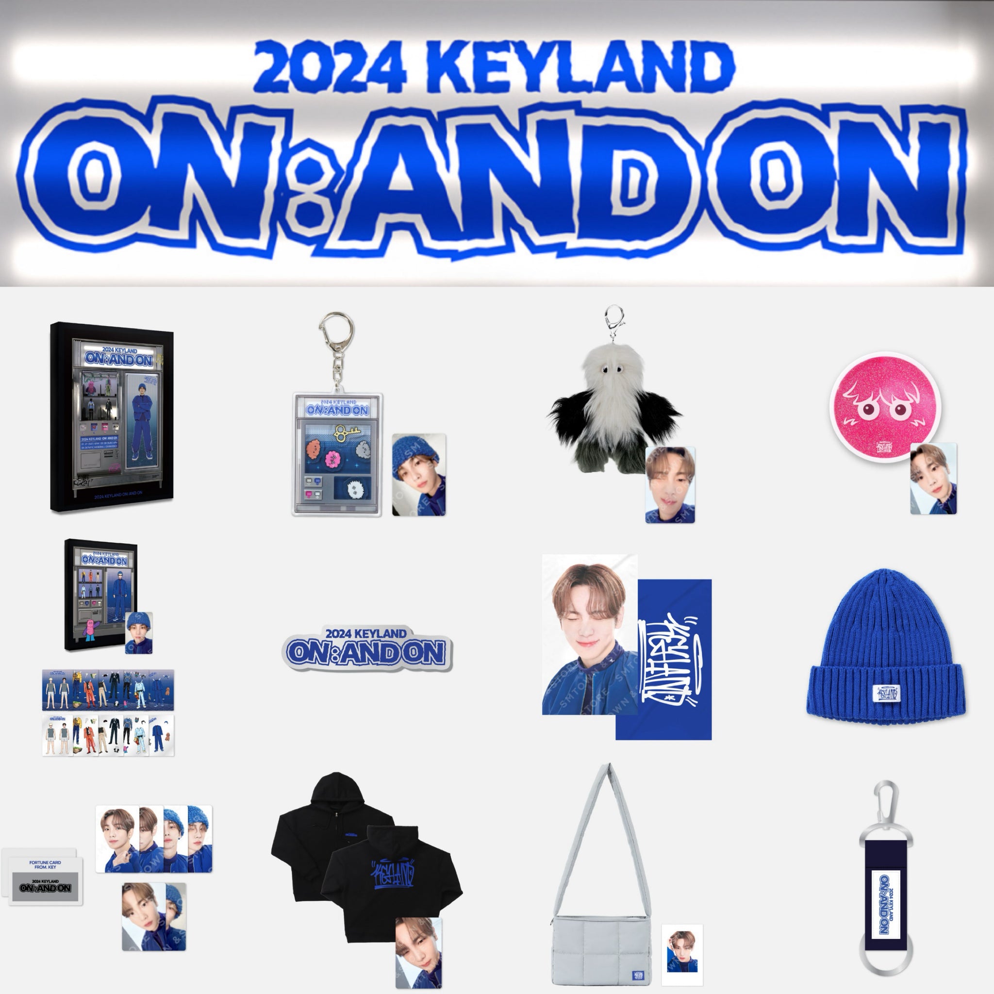 SHINee Key 2024 KEYLAND ON and ON Official MD – K-STAR