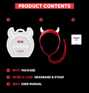BABYMONSTER Official HORN HEADBAND