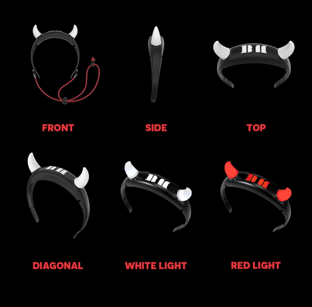 BABYMONSTER Official HORN HEADBAND