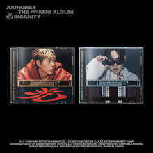 MONSTA X JOOHONEY - INSANITY 2nd Mini Album JEWEL Ver
