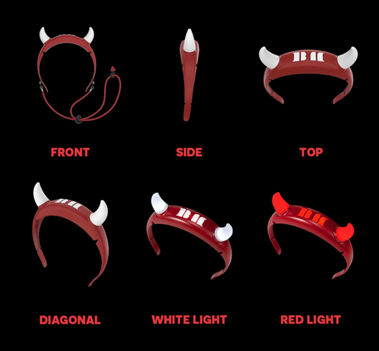 BABYMONSTER Official HORN HEADBAND