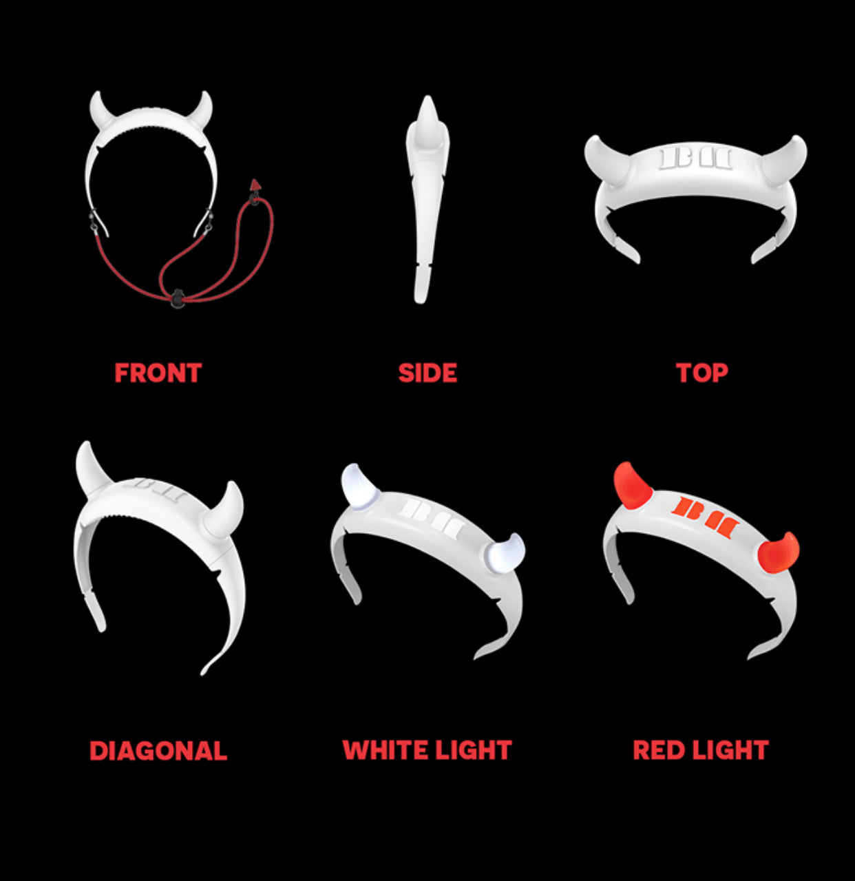 BABYMONSTER Official HORN HEADBAND