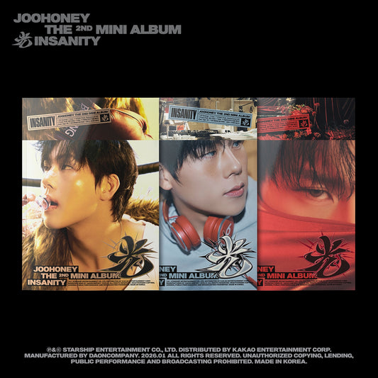 MONSTA X JOOHONEY - INSANITY 2nd Mini Album