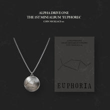 ALPHA DRIVE ONE - EUPHORIA 1st Mini Album COIN NECKLACE Ver. (LIMITED EDITION)